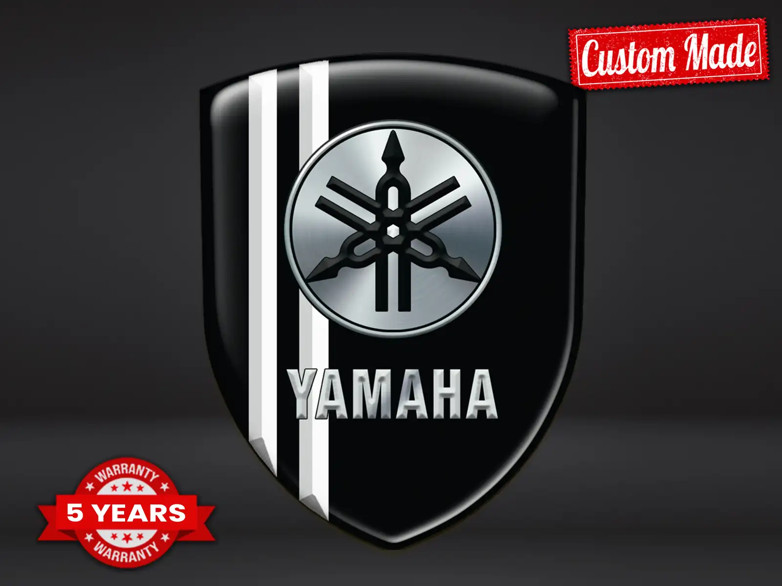 Yamaha Fensteraufkleber Auto Max Robust Z Pro Stil